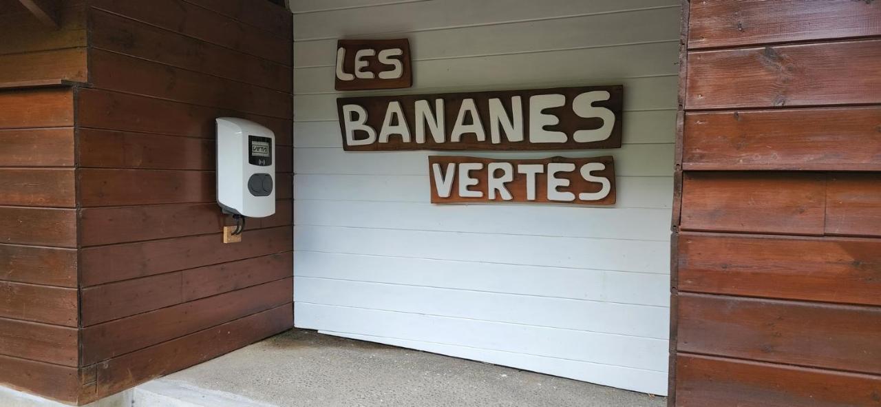 Les Bananes Vertes Ecolodges Saint-Claude Exteriér fotografie